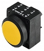 3SB3, 22 MM, Flat Button-switch, plastic, w/o joins, with a grip, SZARY, round - 3SB3000-0AB51