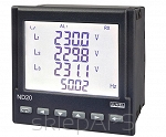 Analyser ND20 of  3-phase  network parameters input I 1A(X/1), input U 3x230/400 V, with programmable analog output, power supply  85-253 V AC/DC, standard performance, polish version, without quality control certificate  - ND20-121100P0